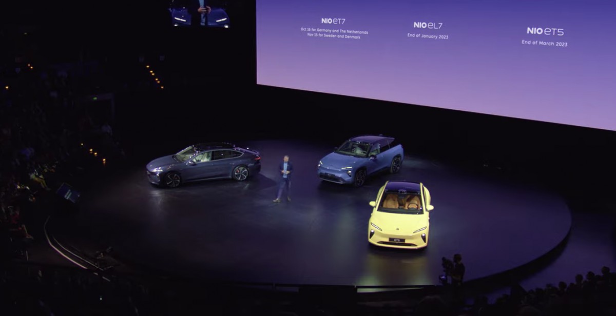 Nio официально запускается в Европе со всеми автомобилями, доступными по подписке