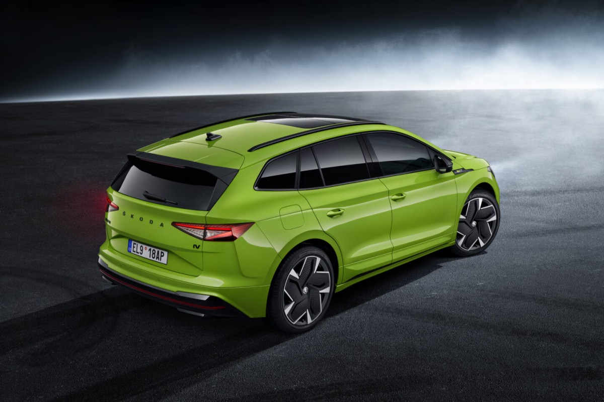 Skoda unveils Enyaq RS iV - the bigger fast electric SUV