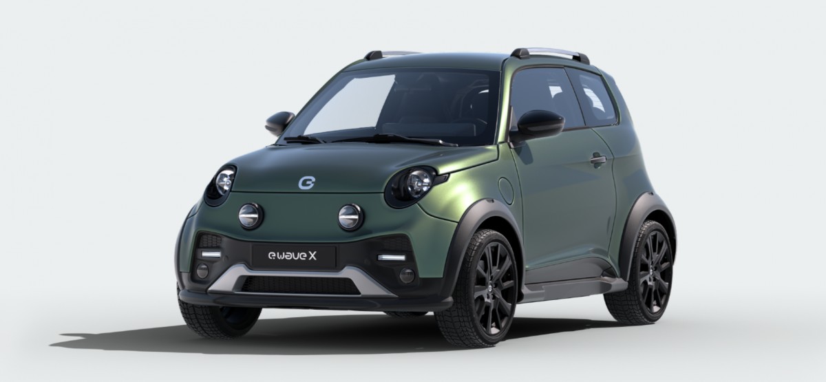 e.Wave X is still one of the best looking city electric cars