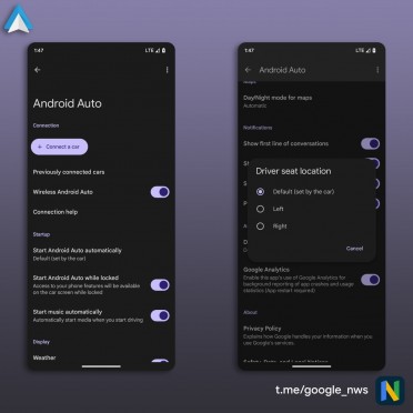 Android Auto app Material You redeisgn