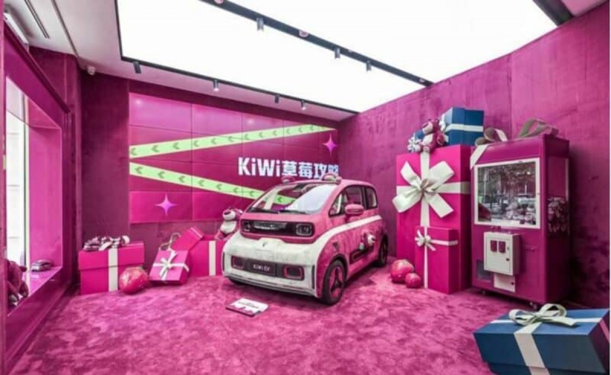 KIWI EV launched in a limited edition Strawberry Bear