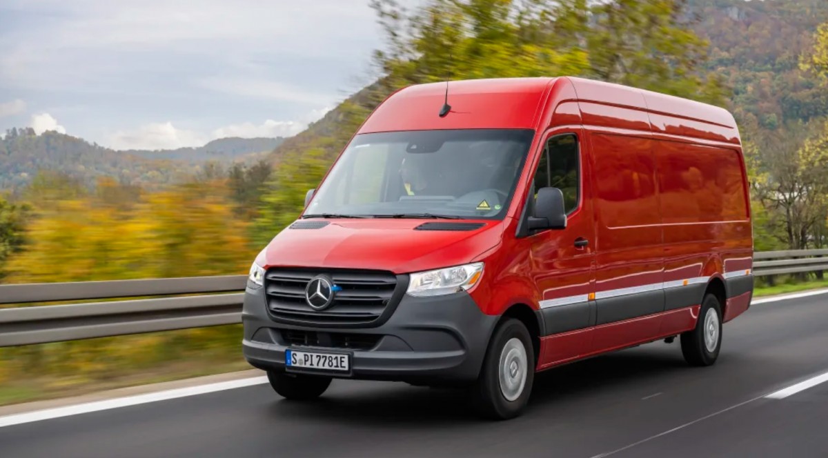 Updated Mercedes eSprinter completes 475 km test drive on one charge