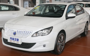 2014 Peugeot 408 reborn as Chinese electric car with swappable battery