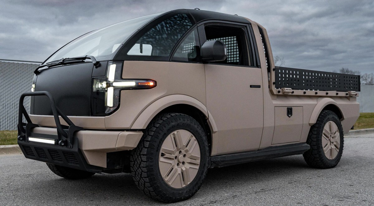 Canoo completes US Army order for light tactical vehicle