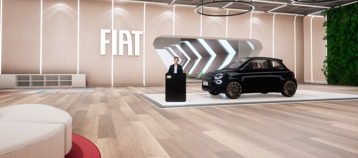 FIAT creates the world's first ''metaverse-powered showroom''