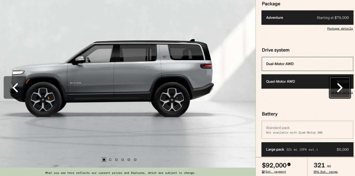 Rivian R1S and R1T get range boost courtesy of latest software update