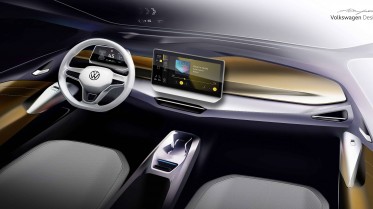 The new VW ID.3 on the inside