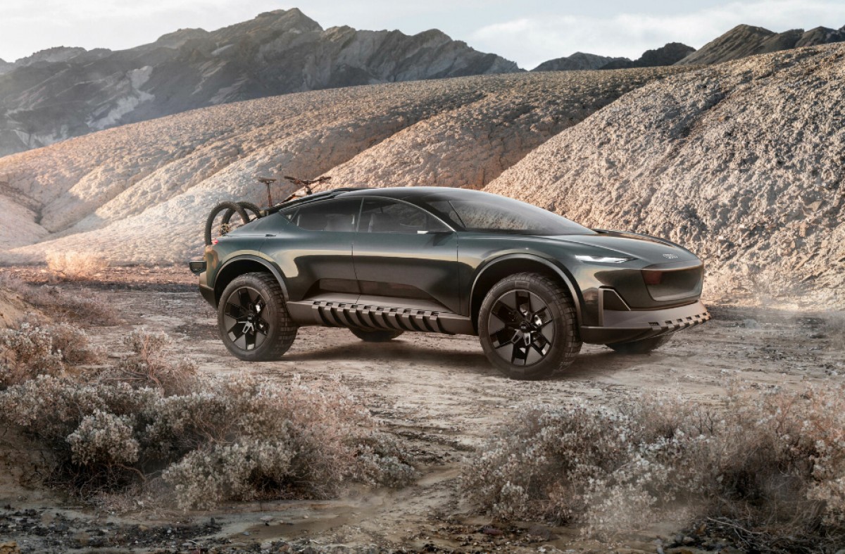 Audi Activesphere - an off-road coupe that wants to do it all