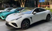 Electric coupe Neta E spotted in China ahead of its debut