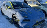 Lotus Envya shows its interior during winter testing