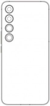 Drawings from a design patent acquired by Meizu