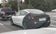 Facelifted Tesla Model 3 spotted in the wild once again
