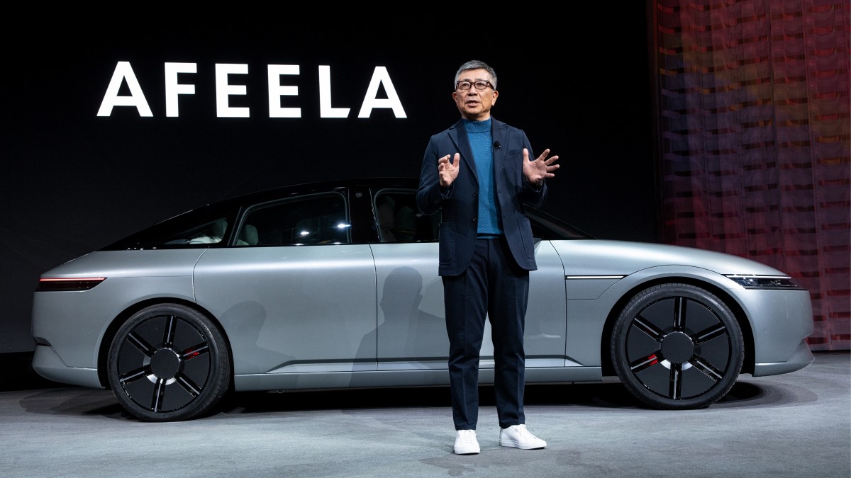 Sony and Honda's jointly developed electric brand is called Afeela