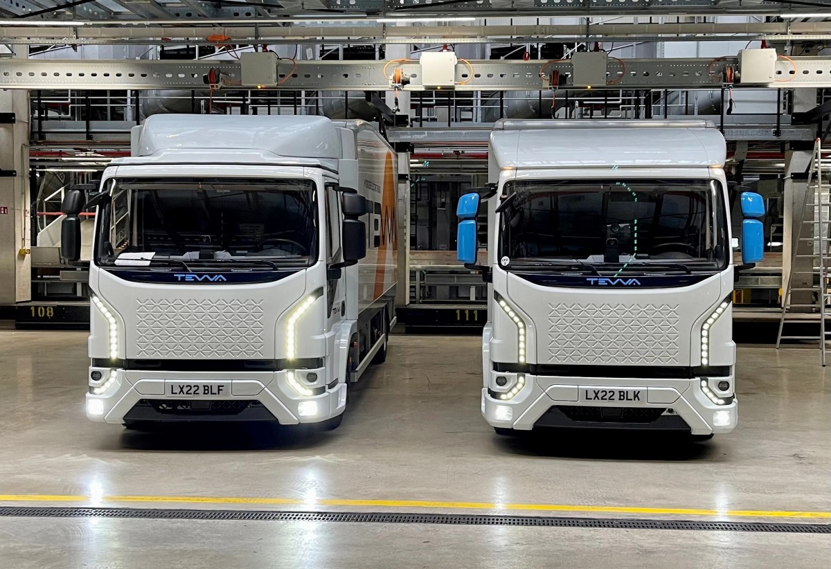 Tevva starts mass production of its 7.5 tonne electric truck ArenaEV