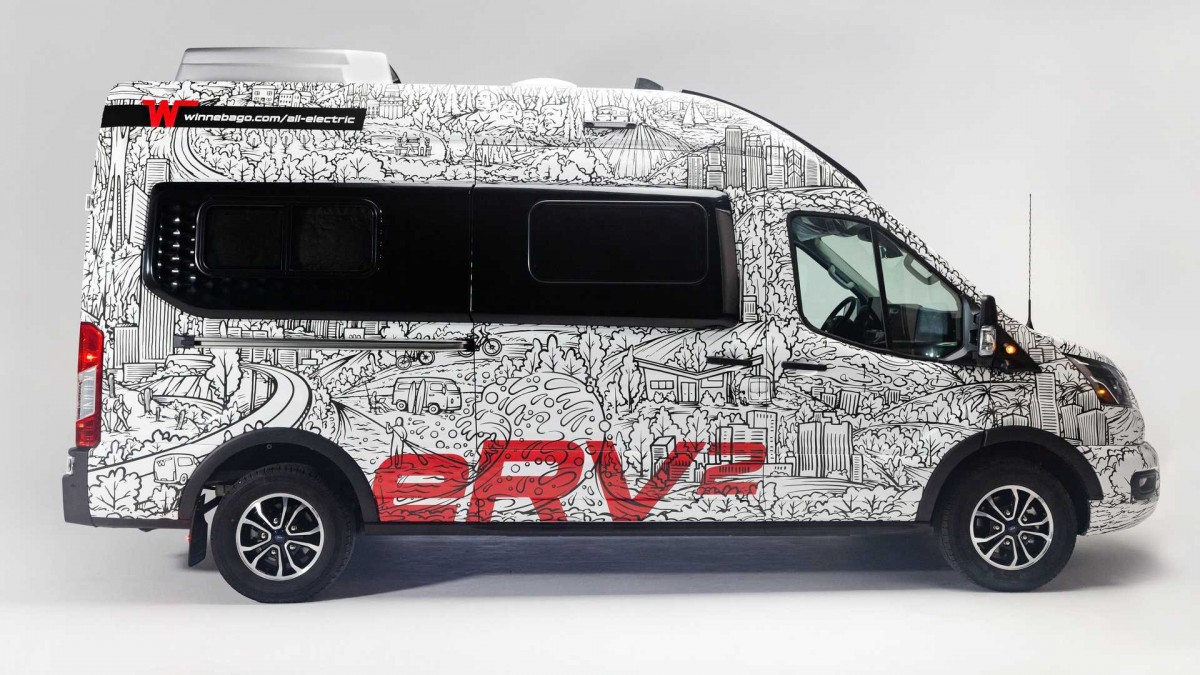 Winnebago eRV2 electric RV comes with 108 miles of range 