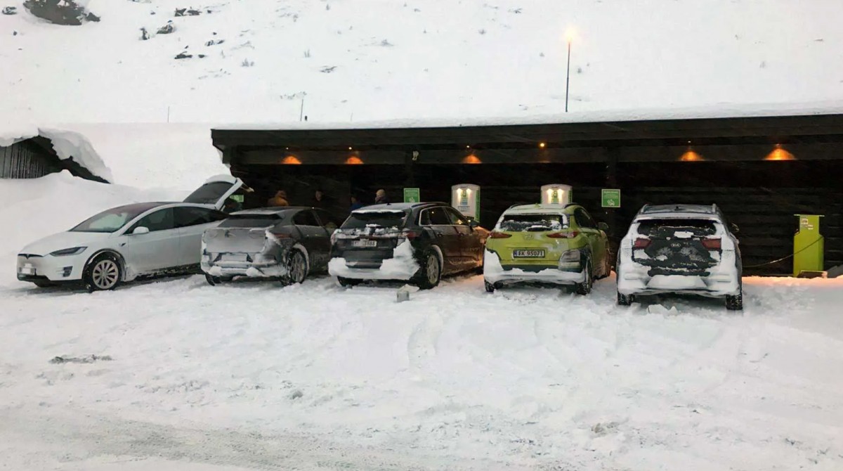 EV sales in Norway collapsed last month