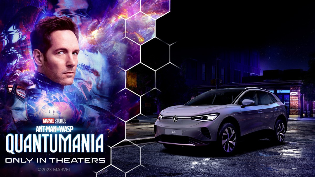 Volkswagen ID.4 will be featured in Marvel's Ant-Man and The Wasp: Quantumania