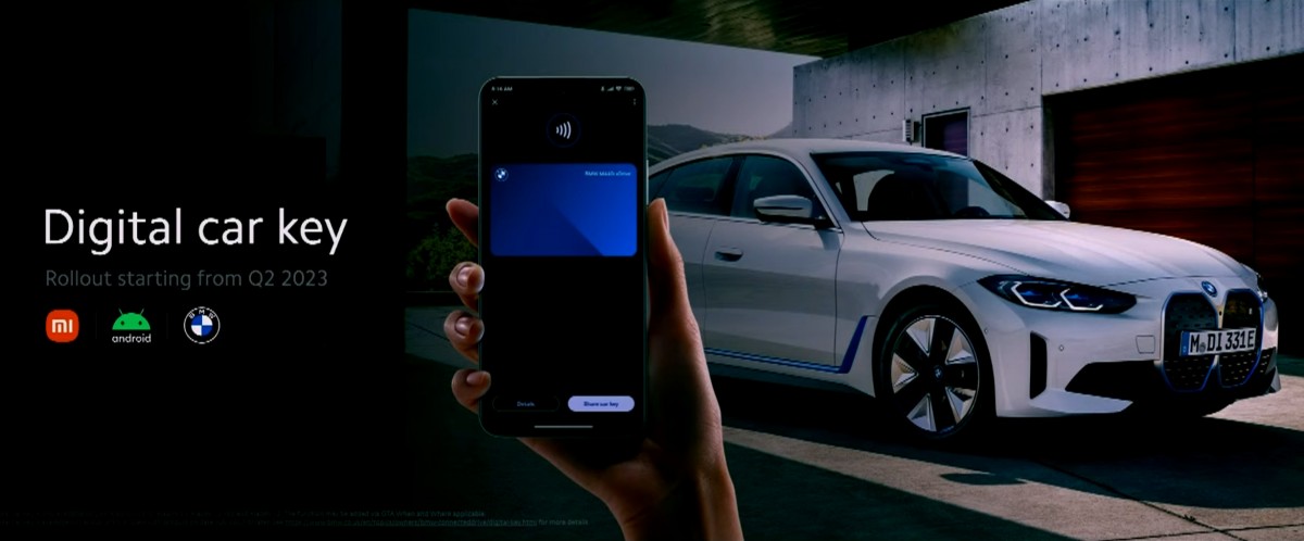 Xiaomi introduces its own digital car key, partners with BMW