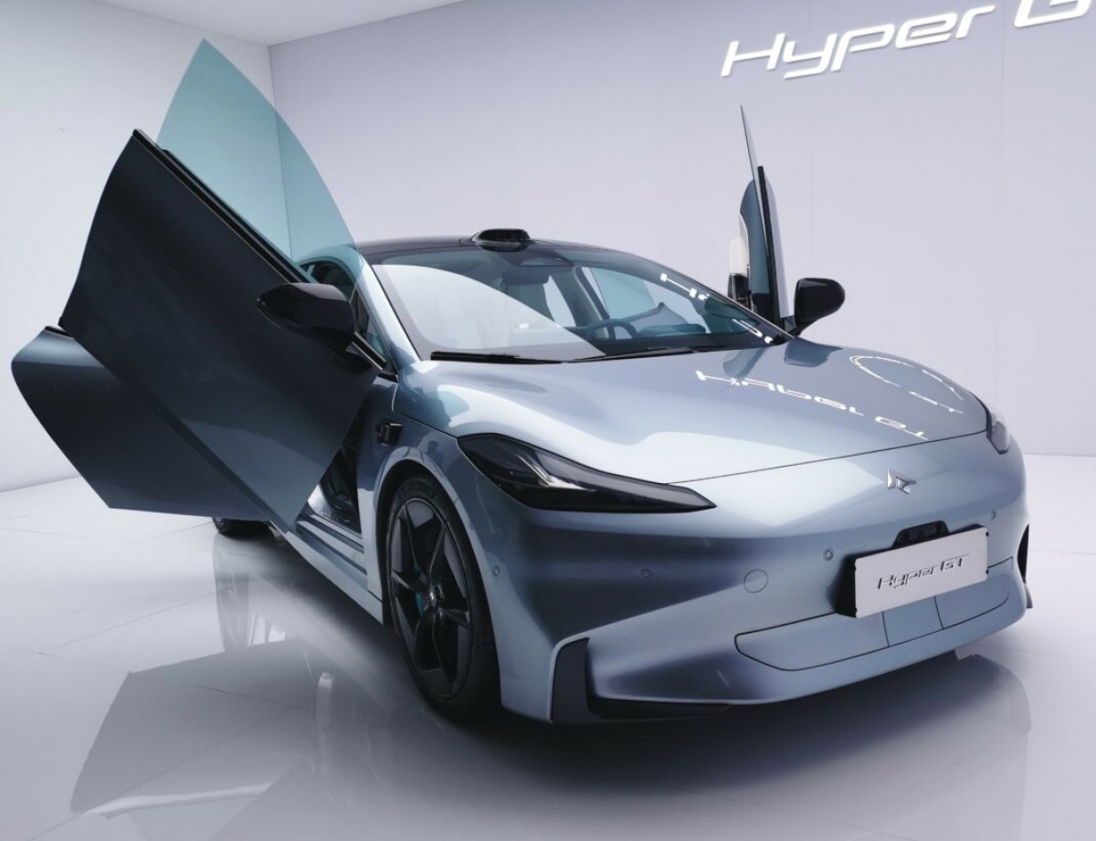 Aion Hyper GT officially unveiled in China