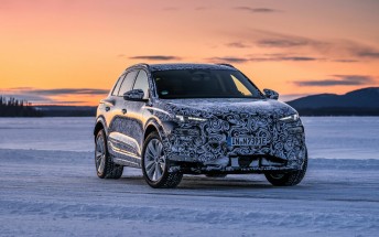 Audi Q6 e-tron undergoes winter testing