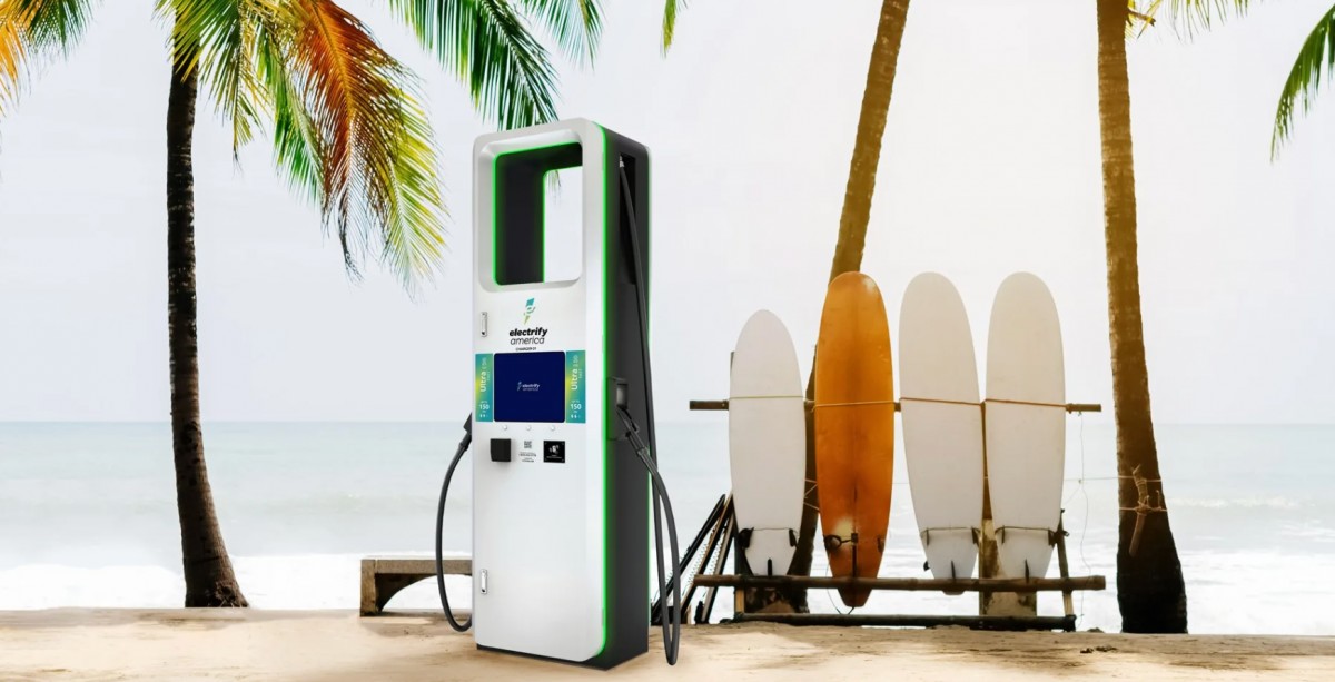 Electrify America is now available as far as Hawaii