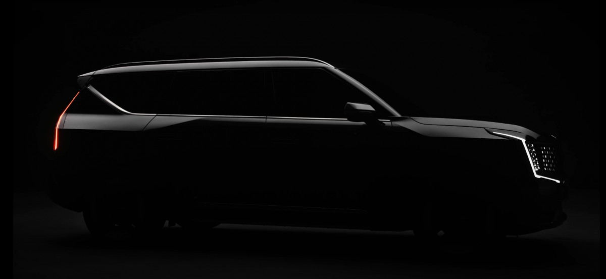 Production Kia EV9 shows off its silhouette in a video teaser