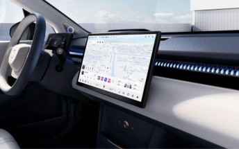 Zeekr X interior unveiled: industry’s first sliding screen