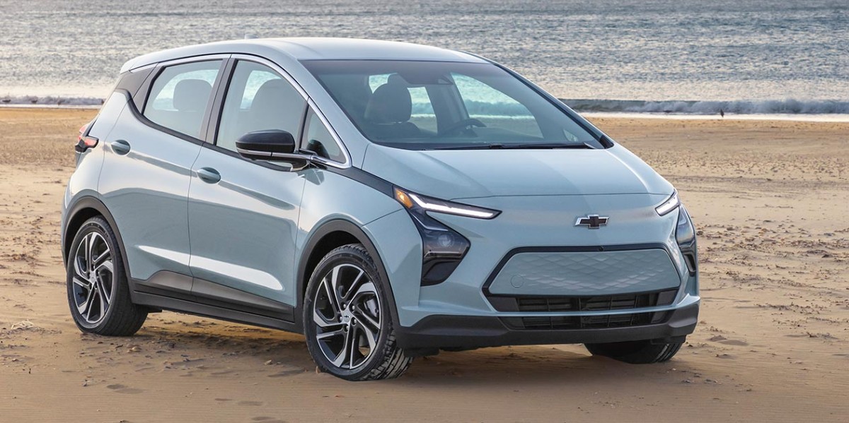 Chevrolet Bolt EV is smaller of the two