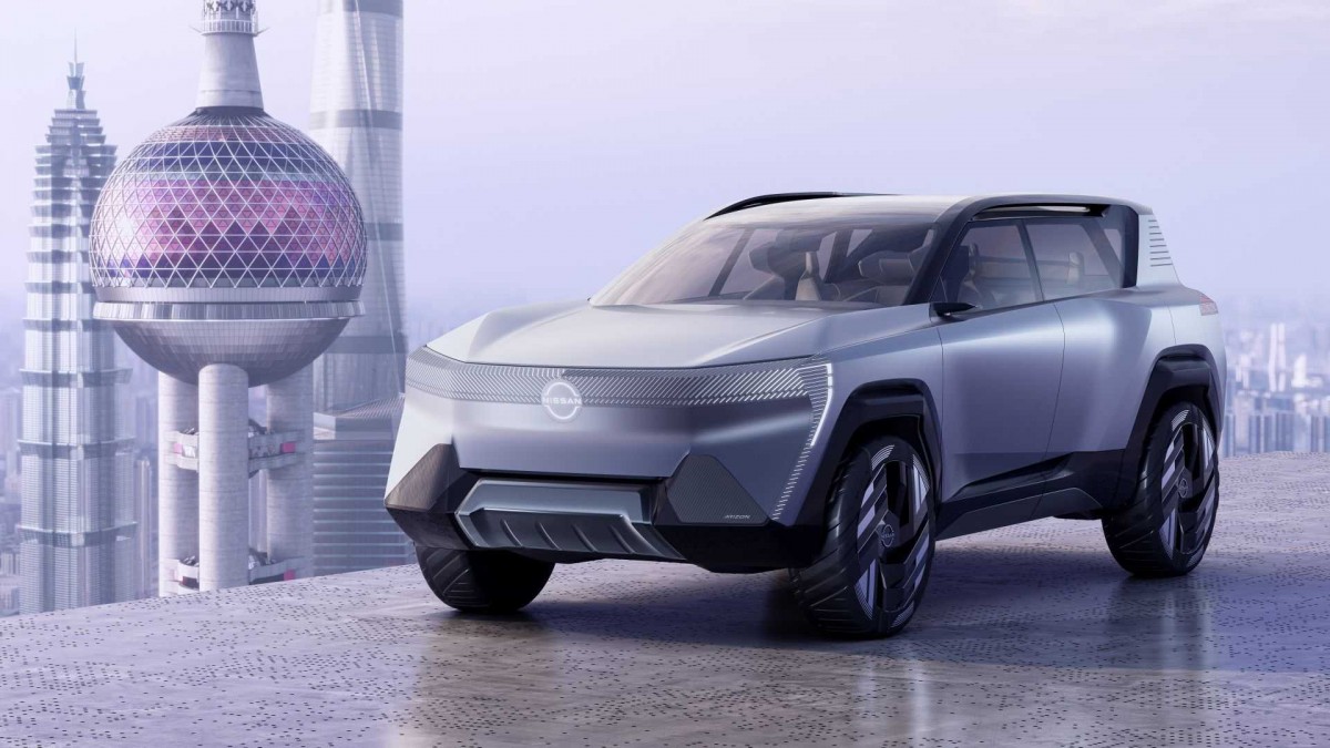 Nissan Arizon is an electric car vision designed for Chinese market