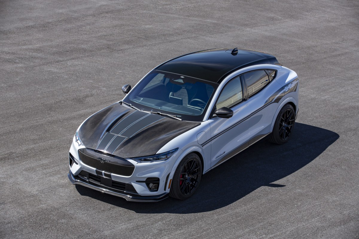 Shelby Mustang Mach-E GT is only available in Europe