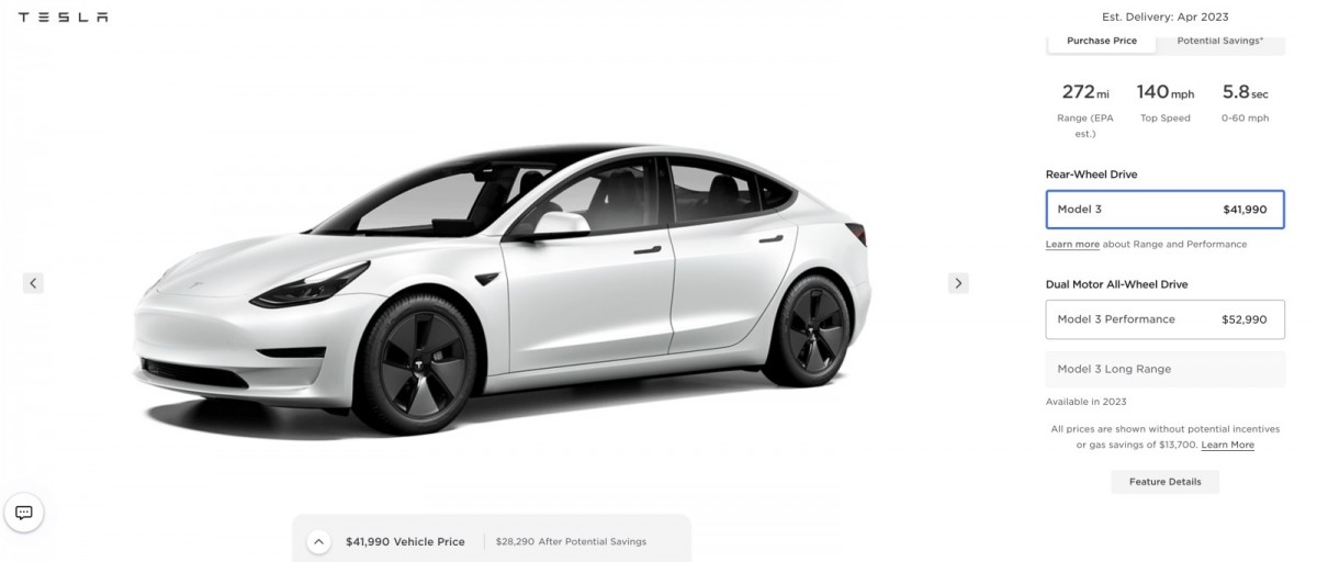 Tesla cuts prices again - Model S now $5,000 cheaper