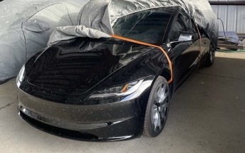 Photo of refreshed Tesla Model 3 leaks, reveals front design