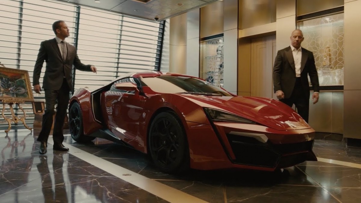 Lykan Hypersport first time appeared in Fast & Furious