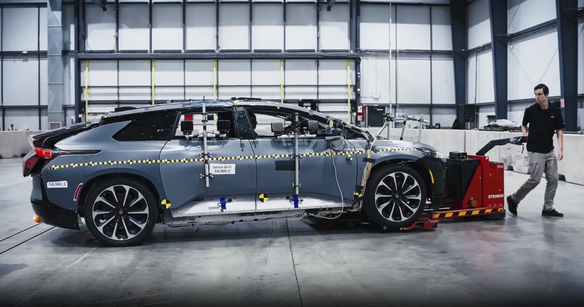 Faraday Future FF91 successfully passes the crash test - Telegraph ...