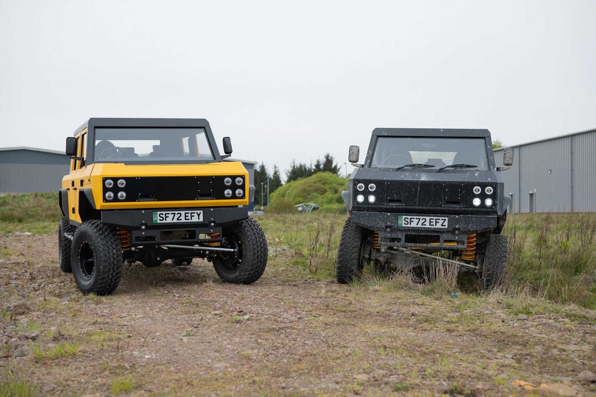 Munro MK_1 - $62,000 electric pickup truck from Scotland