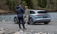 Nio ET5 Touring visits Norway for a photoshoot