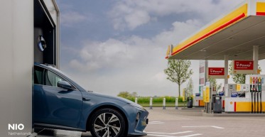 Photos from the charging point in Netherlands
