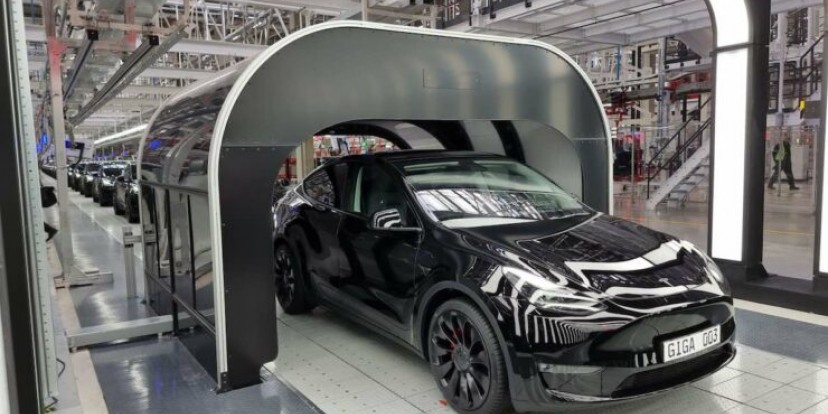 Tesla Model Y with BYD batteries enters production in Germany - ArenaEV