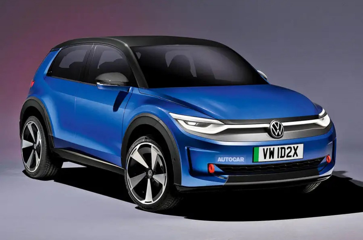 VW ID.2X will be a crossover built on the VW ID.2 - courtesy of Autocar