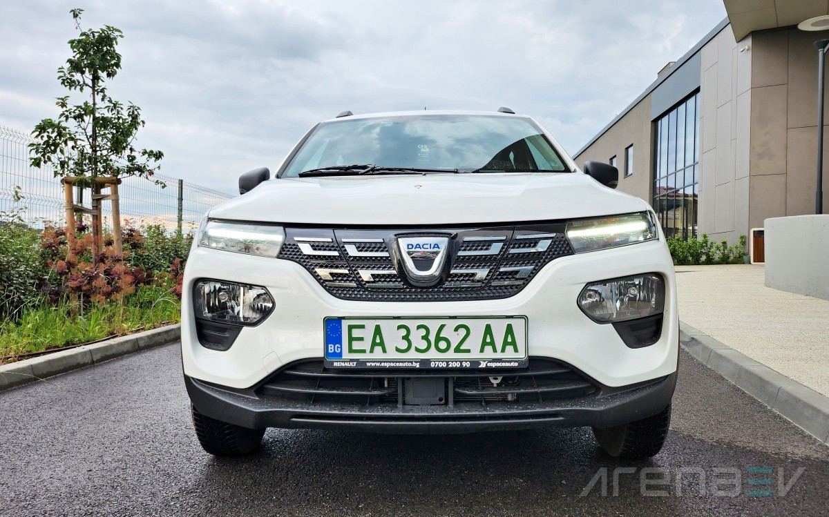 Dacia Spring half car cover - Externresist® outdoor protection