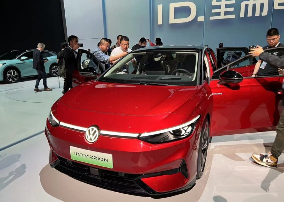 In China VW ID.7 is called Vizzion