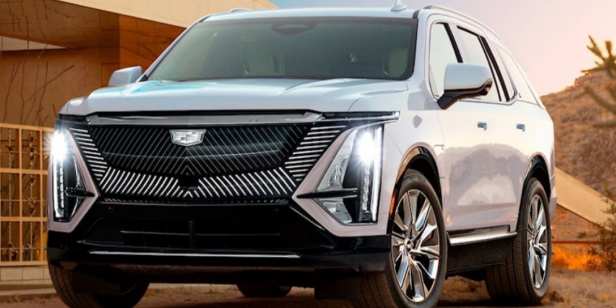 Cadillac escalade on sale electric suv