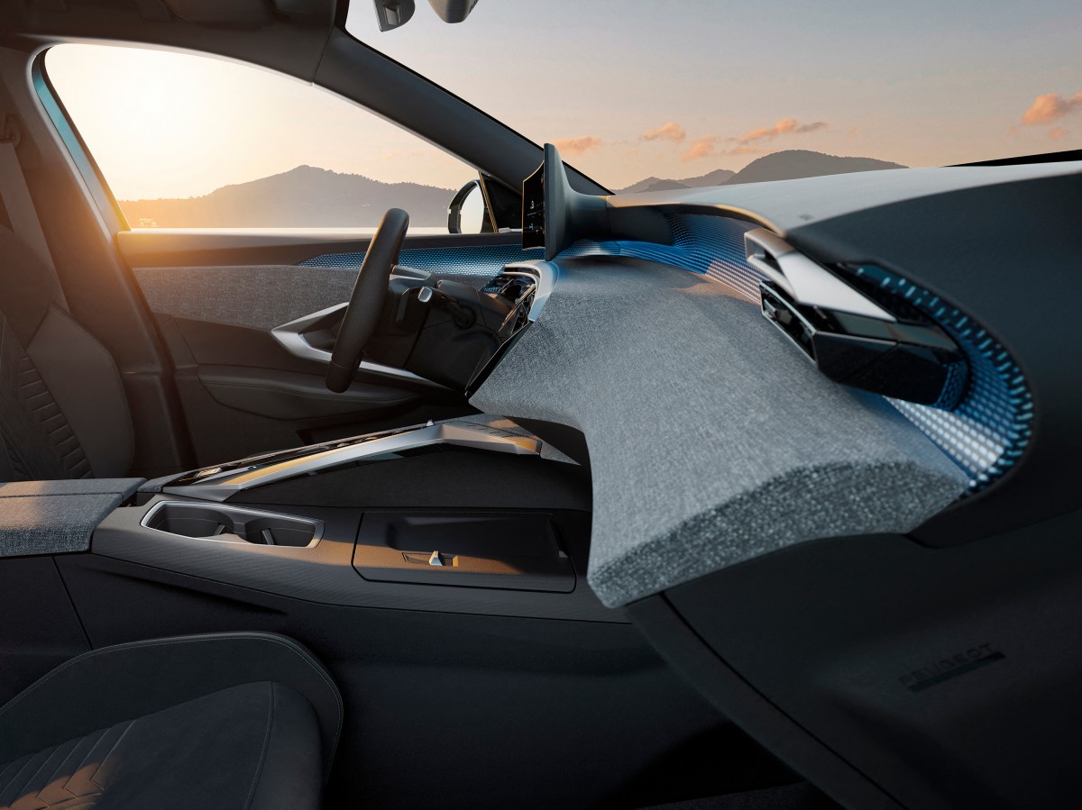 Peugeot starts teasing the upcoming 3008 EV's ''panoramic i-Cockpit''