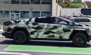 Tesla Cybertruck in Camo makes another appearance