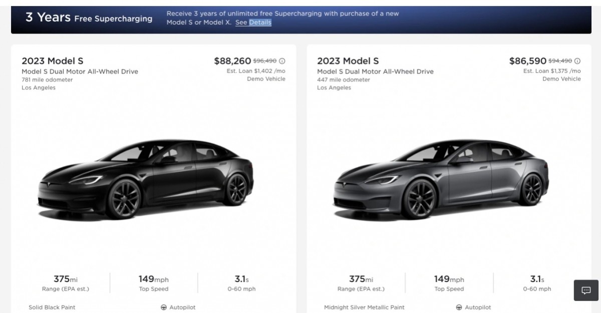 Tesla Model S is now up to $8,230 cheaper