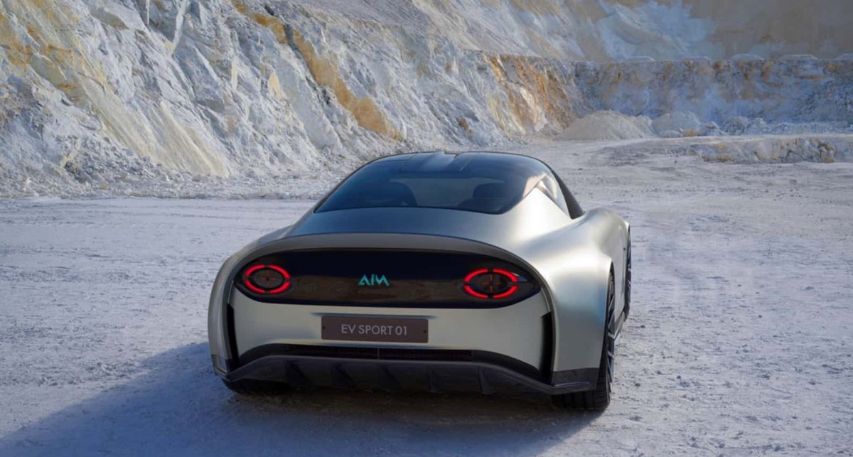 AIM EV Sport 01 is a retro-modern electric coupe from GT-R creator