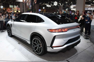 The car at the Shanghai auto show