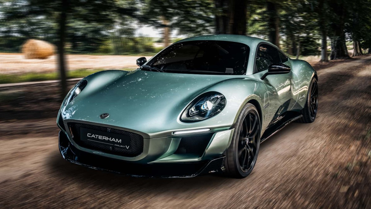 Caterham unveils its electrified future: Project V - speed, style, and sustainability