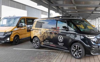 Fleet of autonomous Volkswagen ID.Buzz EVs hits the road in Germany