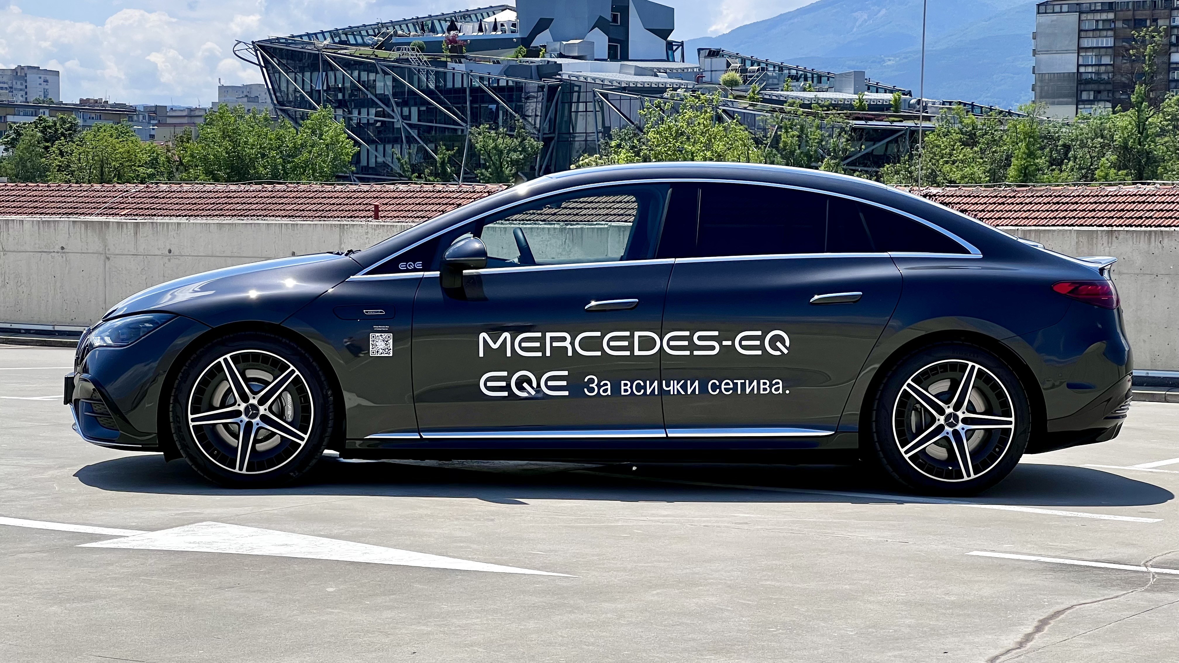 Обзор Mercedes-Benz EQE AMG 43 4Matic
